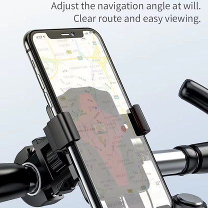 HOCO Motorcycle Bicycle Phone Holder for Iphone 11 Pro Xiaomi Universal Phone Holder Bike Handlebar Clip Stand GPS Mount Bracket